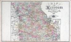 Missouri State Map, Macon County 1897